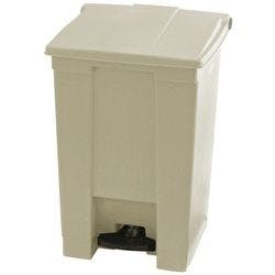 Rubbermaid Polyethylen-Abfalleimer 45,4 L 60 x 40 x 60 cm Beige Produktbild Print Hauptbild L