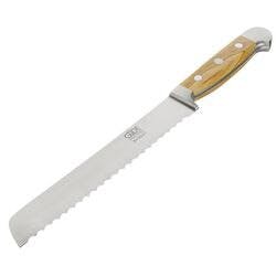 GÜDE Brotmesser Stahl, Holz X430/21 Braun, Silber Produktbild