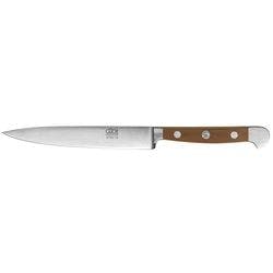 GÜDE Zubereitungsmesser Edelstahl, Holz B765/16 Braun, Silber Produktbild