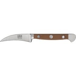 GÜDE Schälmesser Edelstahl, Holz B703/06 Braun, Silber Produktbild