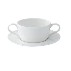 Fine Bone China Suppentasse Porzellan 250 ml Creme 24 Stück Produktbild