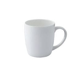 Fine Bone China Kaffeebecher Porzellan Creme 24 Stück Produktbild