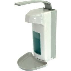 Helit Hand Sanitiser Dispenser Aseptic H68171 Grau, Weiß 156 x 200 x 315 mm Produktbild