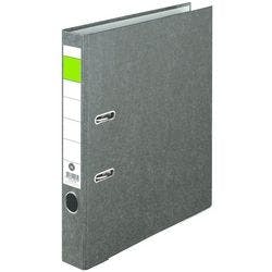 Economy Ordner DIN A4 50 mm Schwarz 2 Ringe Pappkarton Wolkenmarmor Produktbild