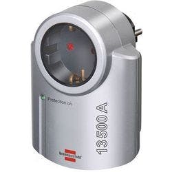 brennenstuhl 1506950 Primera-Line 1-er Steckdosenadapter mit Überspannungsschutz Silber Produktbild
