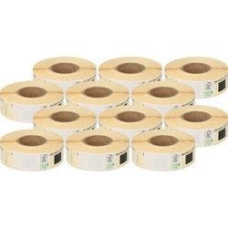 Etikettenrolle Kompatibel DK-11204 Selbsthaftend 17 x 54 mm 12 Rollen à 400 Etiketten Produktbild