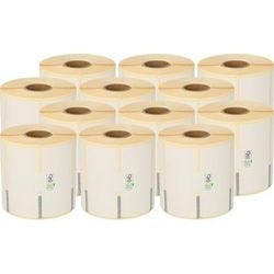 Etikettenrolle Kompatibel LDSTAR76X38P TSP-700-800 76x38 PERM Selbsthaftend 38 x 76 mm 12 Rollen à 810 Etiketten Produktbild