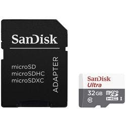 SanDisk Ultra Lite microSDHC UHS-I-Speicherkarte mit SD-Adapter 32 GB Klasse 10 SDSQUNR-032G-GN6TA Produktbild