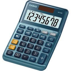 Casio MS-80E Tischrechner 8-stelliger LCD-Monitor Blau Produktbild