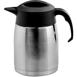 Jos ten Berg EasyClean Isolierkanne Edelstahl 1,2 L Schwarz, Silber 381.924 Produktbild