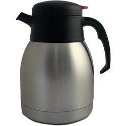 Vakuum Kanne ThermosteeL Edelstahl 1,2 l Edelstahl Silber, Schwarz Produktbild