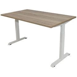 euroseats Schreibtisch Eiche T-Fuß 2 Schreibtischcontainer 1.200 (B) x 800 (T) x 865 (H) mm Metall Produktbild