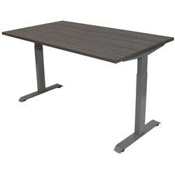 euroseats Schreibtisch Eiche T-Fuß 2 Schreibtischcontainer 1.200 (B) x 800 (T) x 865 (H) mm Metall Produktbild