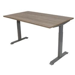 euroseats Schreibtisch Eiche T-Fuß 2 Schreibtischcontainer 1.400 (B) x 800 (T) x 865 (H) mm Metall Produktbild