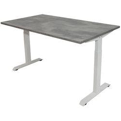 euroseats Schreibtisch Beton T-Fuß 2 Schreibtischcontainer 1.200 (B) x 800 (T) x 865 (H) mm Metall Produktbild