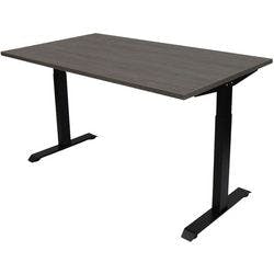 euroseats Schreibtisch Eiche T-Fuß 2 Schreibtischcontainer 1.600 (B) x 800 (T) x 865 (H) mm Metall Produktbild