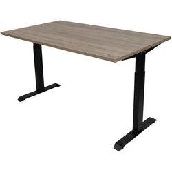 euroseats Schreibtisch Eiche T-Fuß 2 Schreibtischcontainer 1.200 (B) x 800 (T) x 865 (H) mm Metall Produktbild