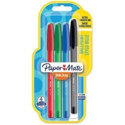 Papermate InkJoy 100 Kugelschreiber Farbig sortiert Mittel 4 Stück Produktbild