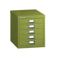 Bisley MultiDrawer Schubladenschrank 5 Schübe 279 x 380 x 325 mm Produktbild