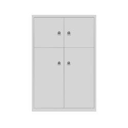 Bisley LateralFile Lodge Stahl Schließfach Schlüssel 800 x 470 x 1.225 mm Hellgrau Produktbild
