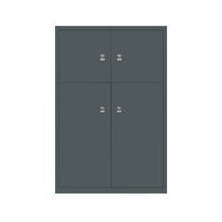 Bisley LateralFile Lodge Stahl Schließfach Schlüssel 800 x 470 x 1.225 mm Grau Produktbild