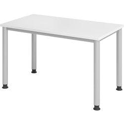 Hammerbacher Höhenverstellbar Schreibtisch Rechteckig 4 Füße 1.200 (B) x 672 (T) x 685 (H) mm Melamin Produktbild Print Hauptbild L