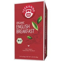 TEEKANNE Bio English Breakfast Tee Packung mit 20 Stück Produktbild
