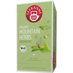 TEEKANNE Bio Bergkräuter Tee Packung mit 20 Stück Produktbild