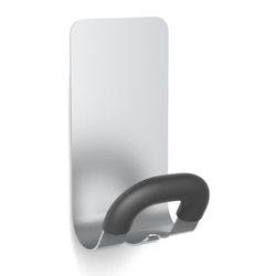 Alba Garderobenhaken Magnetisch Silber, Schwarz Produktbild