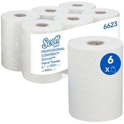 Scott Control Falthandtücher Weiß Produktbild
