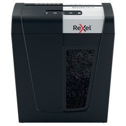 Rexel Secure MC4 Whisper-Shred Aktenvernichter Mikroschnitt Sicherheitsstufe P-5 4 Blatt Produktbild