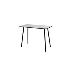 Paperflow Homeoffice-Schreibtisch Rechteckig Weiß 4 Metallfüße 1.140 (B) x 600 (T) x 750 (H) mm Melamin Produktbild