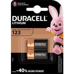 Duracell 123 Batterien CR17345 High Power Ultra 3 V Lithium 2 Stück Produktbild