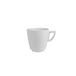 Extra Durable Kaffeebecher Porzellan 250 ml Weiß 24 Stück Produktbild Print Hauptbild L