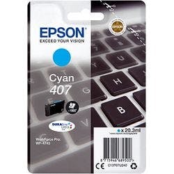 Epson 407 Original Tintenpatrone C13T07U240 Cyan Produktbild