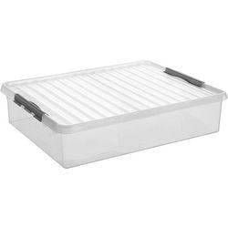 Helit Aufbewahrungsbox Kunststoff Q Line Transparent 60 Liter 180 (H) x 800 (B) x 500 (T) mm 6 Stück Produktbild