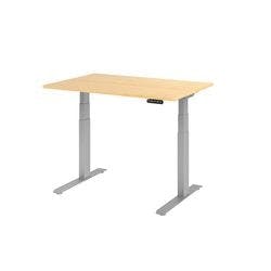 Hammerbacher Sitz-Stehschreibtisch VXDKB12/3/S Ahorn 1200 x 800 mm Produktbild
