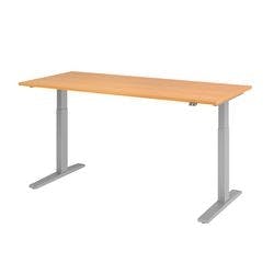 Hammerbacher Steh-Sitz-Schreibtisch VXMKA19/6/S Buche 1800 mm x 800 mm Produktbild