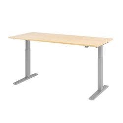 Hammerbacher Steh-Sitz-Schreibtisch VXMKA19/3/S Ahorn 1800 mm x 800 mm Produktbild