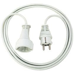 brennenstuhl 1168430 230 V Verlängerungskabel Schutzkontakt-Stecker CEE7 / 7 Stecker und -Kupplung CEE7 / 7 3 m Weiß Produktbild