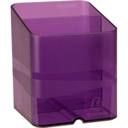Exacompta Chromaline Stiftebox Kunststoff Violett 7,4 x 7,4 x 9,3 cm Produktbild