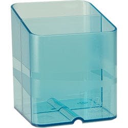 Exacompta Chromaline Stiftebox Kunststoff Türkis 7,4 x 7,4 x 9,3 cm Produktbild