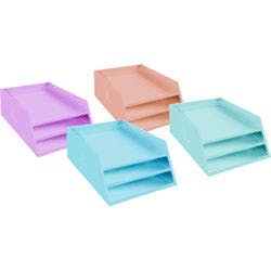 Exacompta Aquarel Briefablage 13496D DIN A4+ Pappkarton Farbig sortiert Produktbild