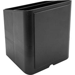 Exacompta ECOBlack Stiftebox Kunststoff Schwarz 7,4 x 7,6 x 9,3 cm Produktbild