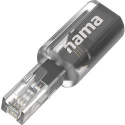 Hama USB-Adapter Anti-Twist Schwarz Transparent Produktbild