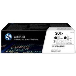 HP 201X Original Tonerkartusche CF400XD Schwarz Duopack 2 Stück Produktbild