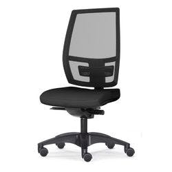 SITWELL Bürostuhl Ergo Mesh M SY-48.100-M ohne Armlehnen Netz Schwarz Produktbild