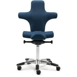 SITWELL Bürostuhl Picasso M SY-56.100-M-89-502-00-53-10 Leder Dunkelblau Produktbild