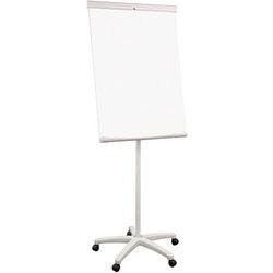 Flipchart Feistehend Mobil mit Stifteablage Silber, 5 Rollen? 700 x 1860 mm Produktbild
