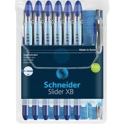 Schneider Kugelschreiber Slider Blau 0.7 mm 7 Stück Produktbild